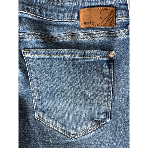Mavi Womens‎ Pixie Denim Jean Shorts Stretch Cuffed Hem Size 30 Mid Wash - Picture 7 of 9